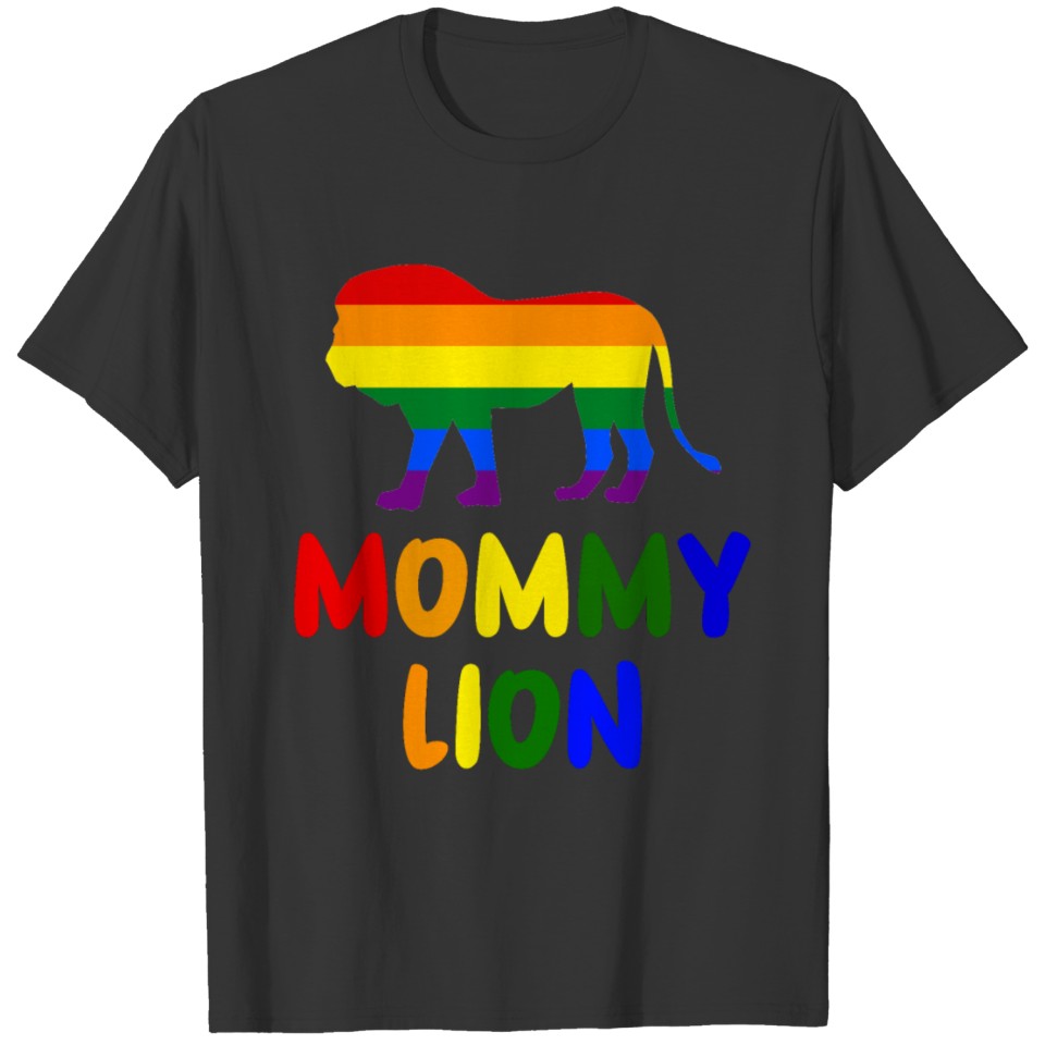 Lesbian Mommy Lion Lgbt T Shirts
