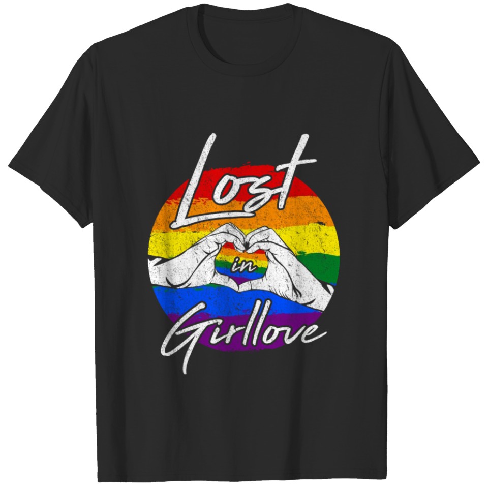Lesbian Pride Lgbt Gay Bisexual Women Girllove T-Shirt