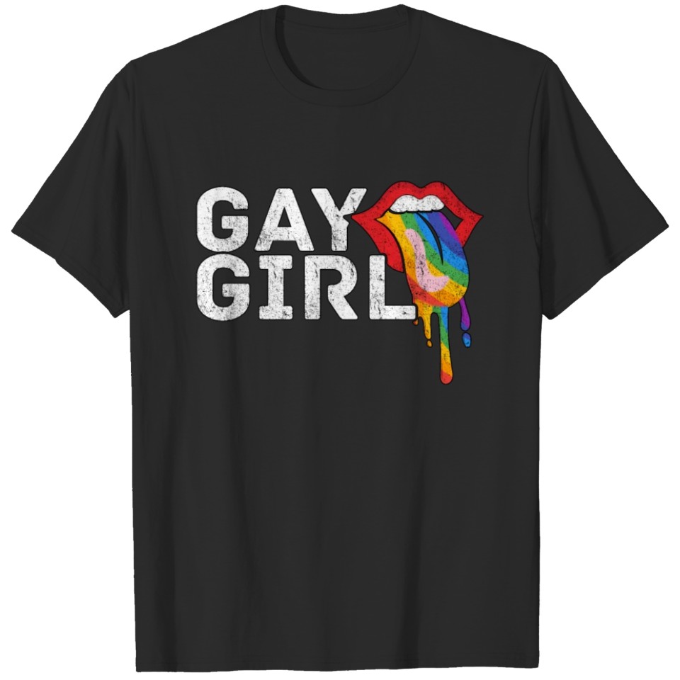Lesbian Pride Lgbt Gay Girl Bisexual Women T-Shirt