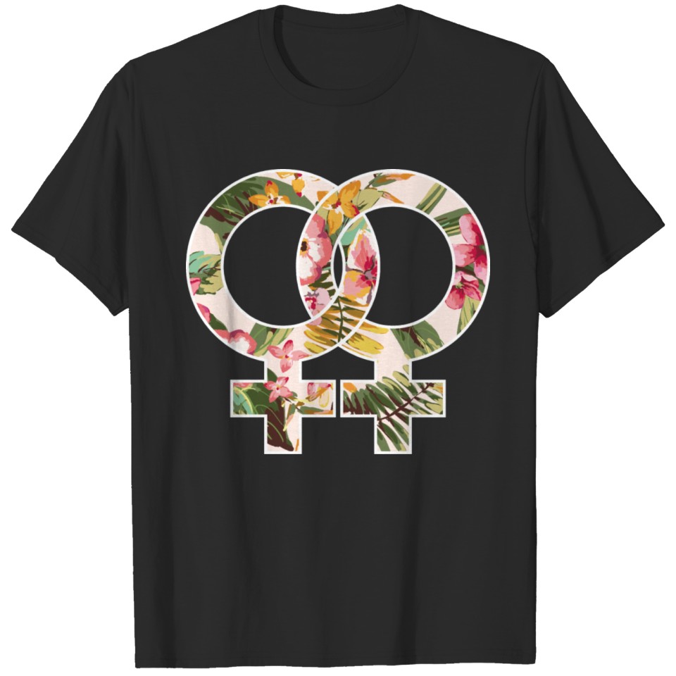 Lesbian Symbol Female Sign Pride Lgbt Statement T-Shirt