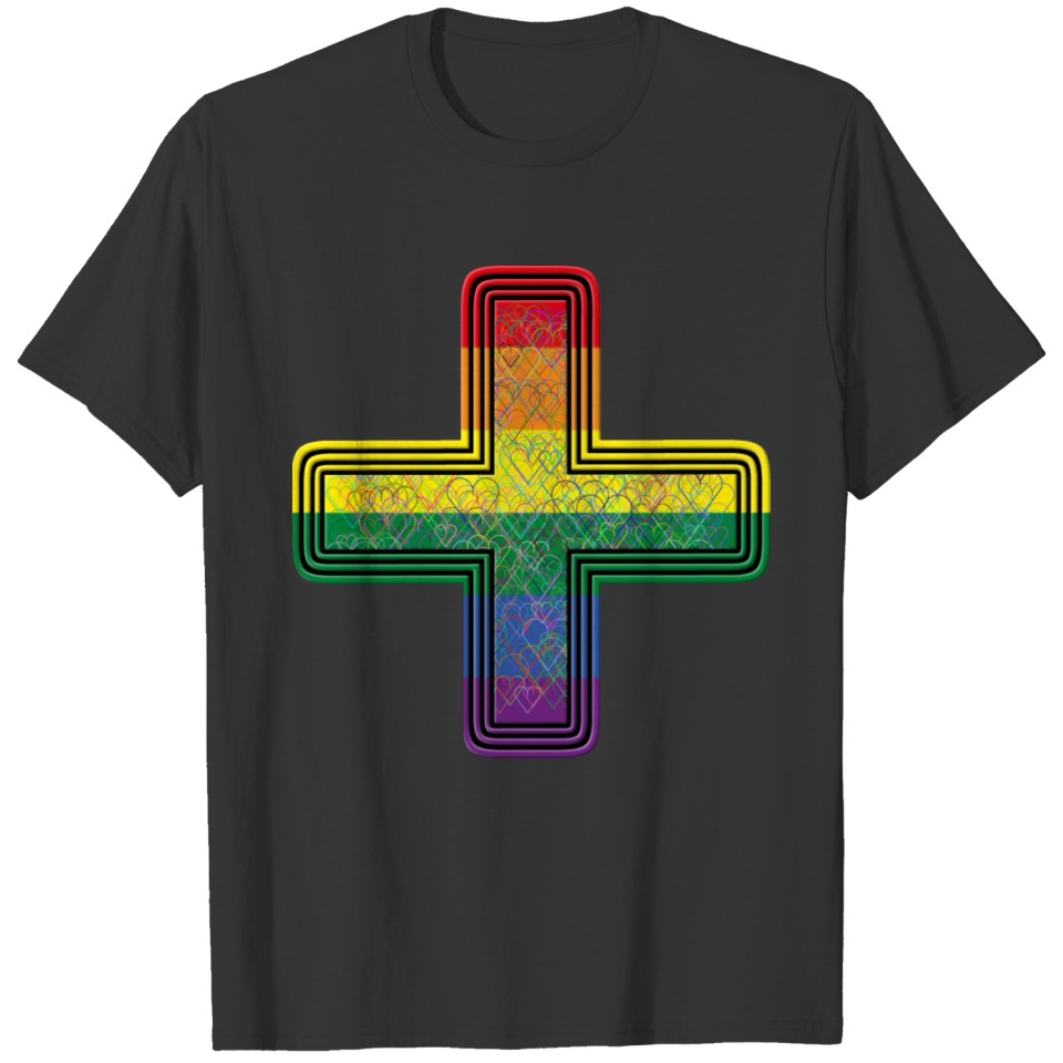 Lgbt+ / Hearts / Tolerance / Rainbow / Community T Shirts