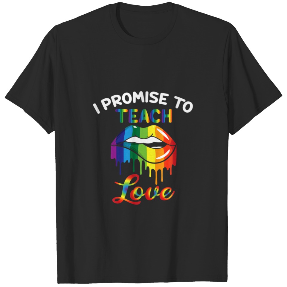 Lgbt Ally Rainbow Flag Pride Lgbtq Month Gay Pride T-Shirt