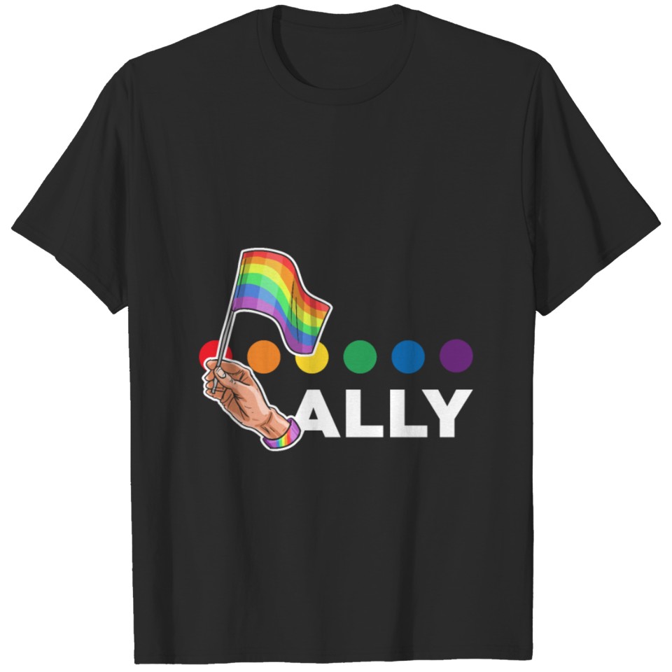 Lgbt Ally Rainbow T-Shirt