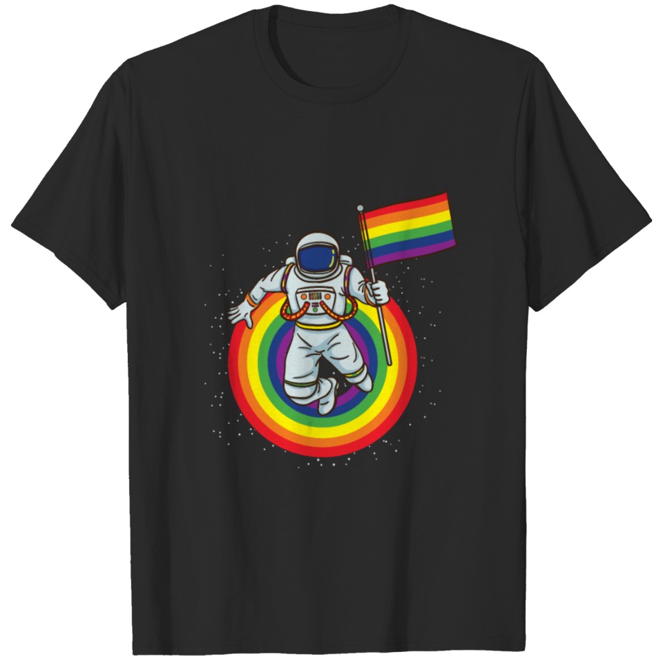 Lgbt Astronaut T-Shirt