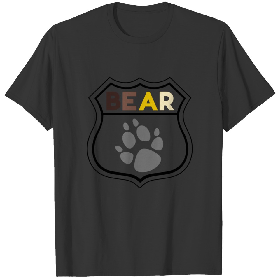 Lgbt Bear Growl Pawprint Csd Gaypride T Shirts