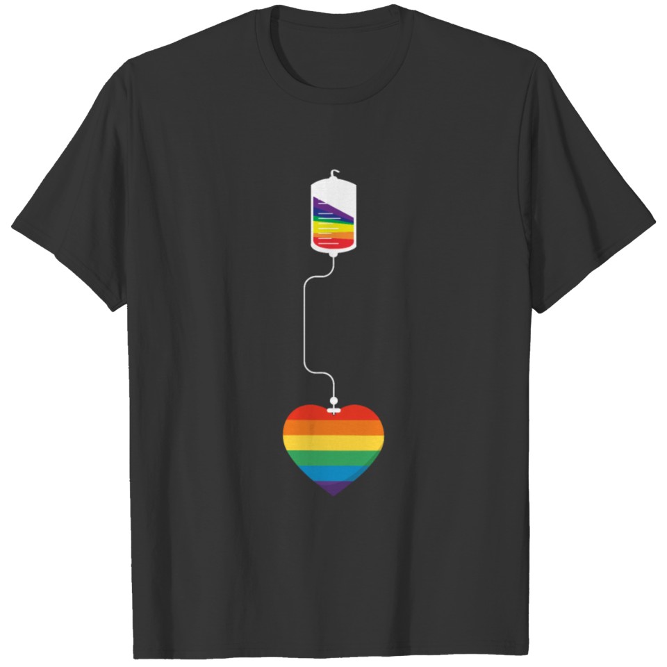 Lgbt Blood Donation T Shirts