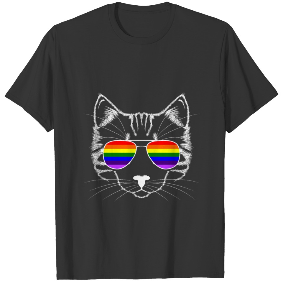 Lgbt Cat T Shirts