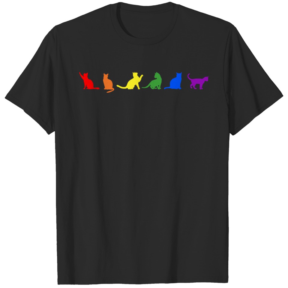 Lgbt Cats. Lgbtq Pride. T-Shirt