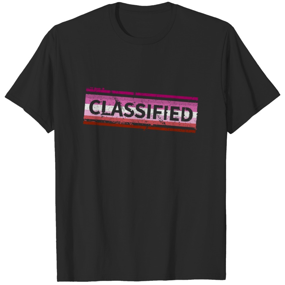 Lgbt Classified Lesbian Gay Pride Queer Csd T-Shirt