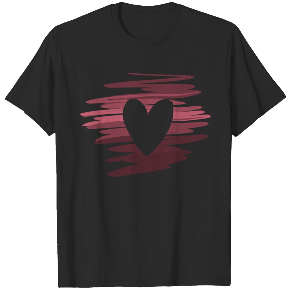 Lgbt Colors Rainbow Flag Heart Love T-Shirt