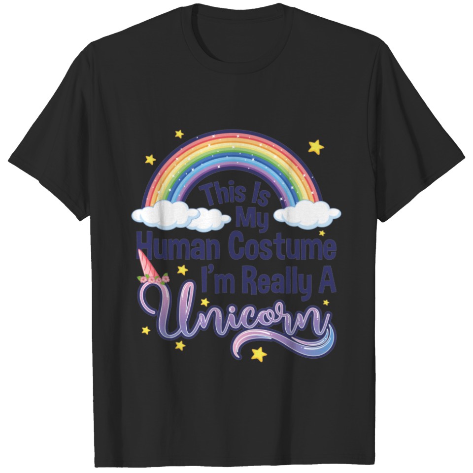 Lgbt Community Funny Im Really A Unicorn Sweat T-Shirt