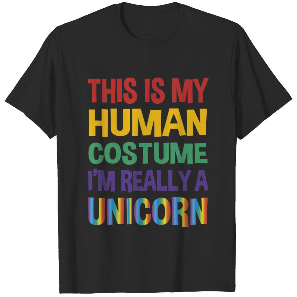 Lgbt Community Funny Im Really A Unicorn T-Shirt