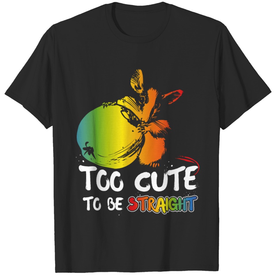 Lgbt Cute And Gay T-Shirt