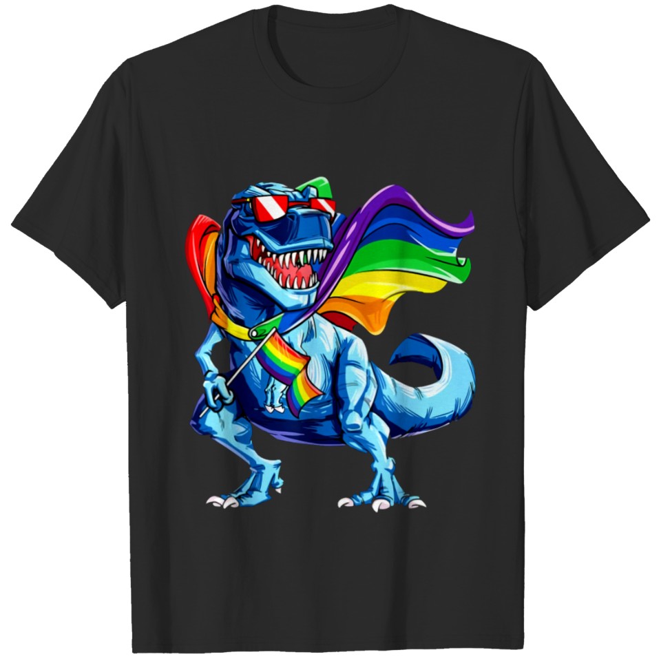 Lgbt Dinosaur T-Shirt