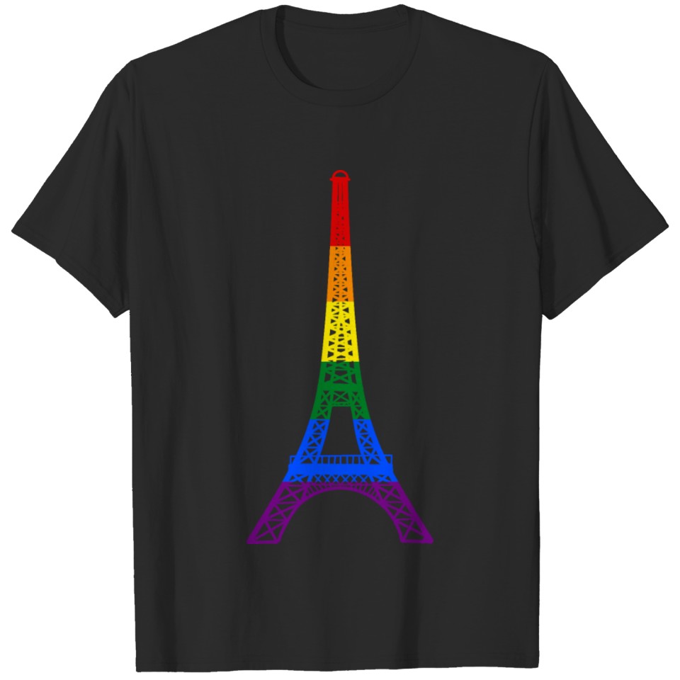 Lgbt Eiffel Tower T-Shirt