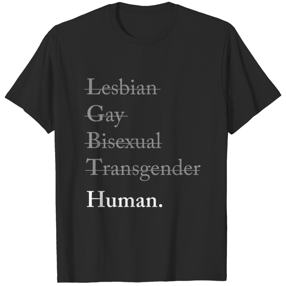 Lgbt Equality - Gay Pride (No Back Printing) T-Shirt
