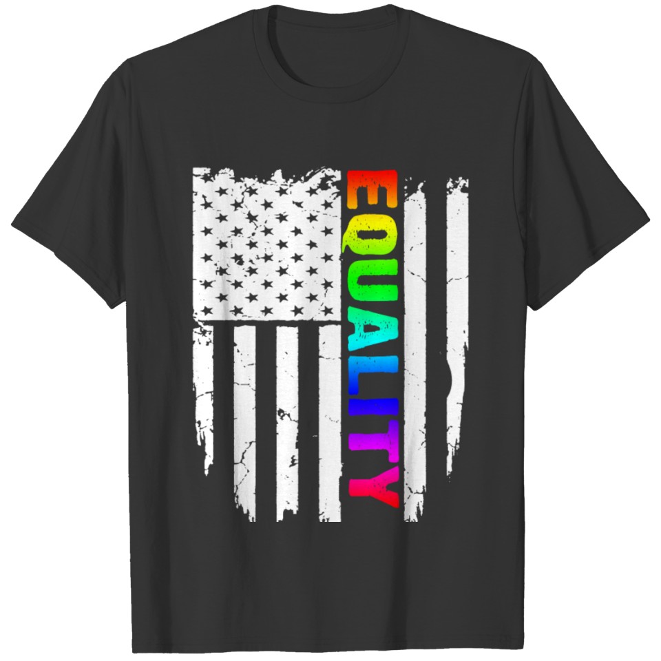 Lgbt Flag Equality T Shirts