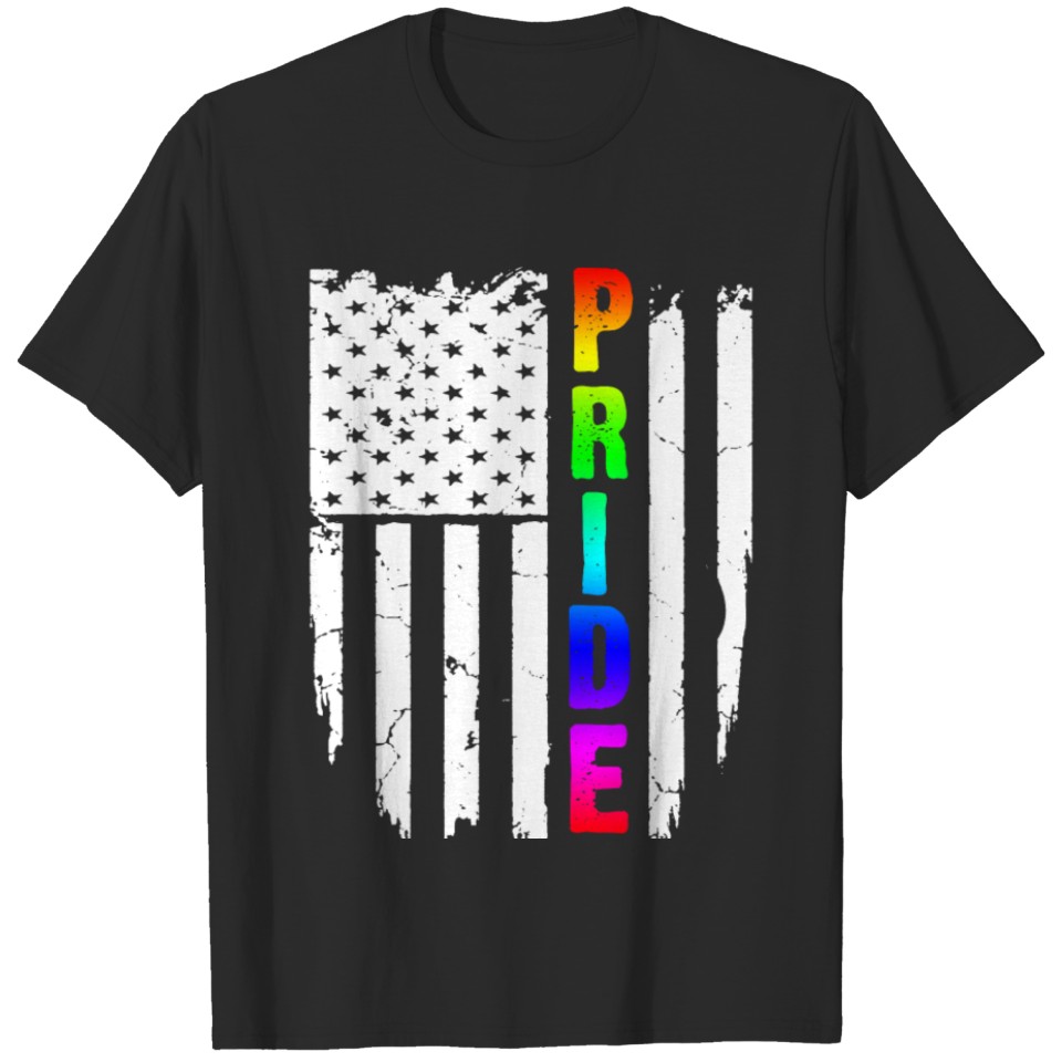 Lgbt Flag Pride Rainbow T-Shirt T-Shirt