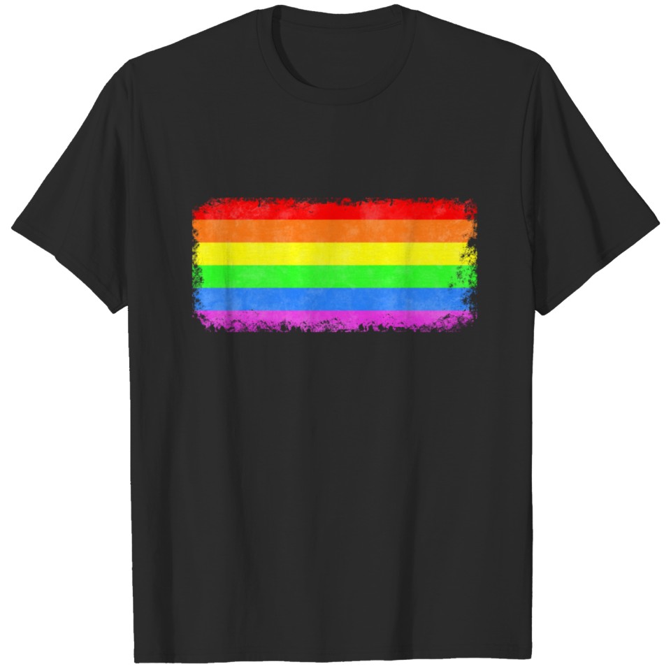 Lgbt Flag - Rainbow Gay Pride Lgbt T-Shirt