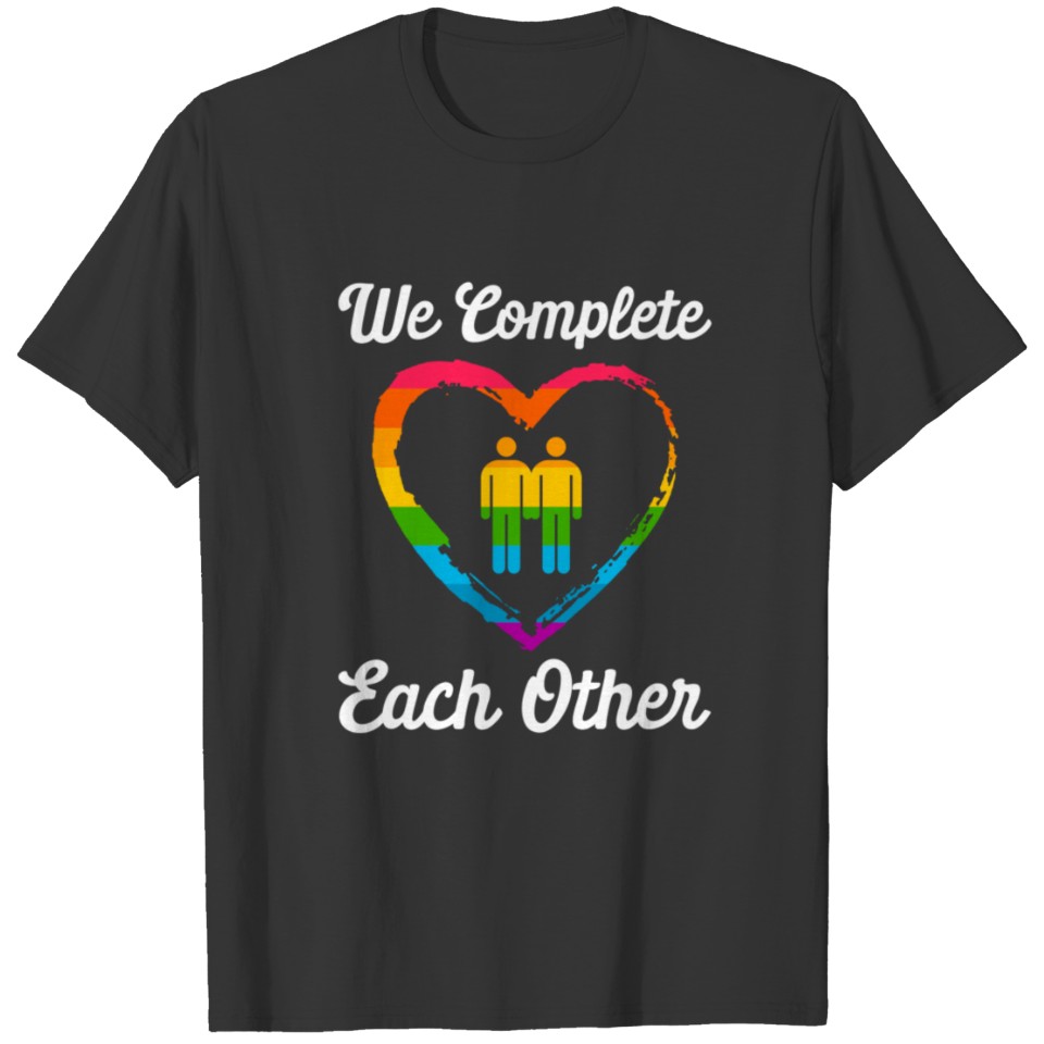 Lgbt Flag Rainbow Pride Completes Valentines Day T Shirts