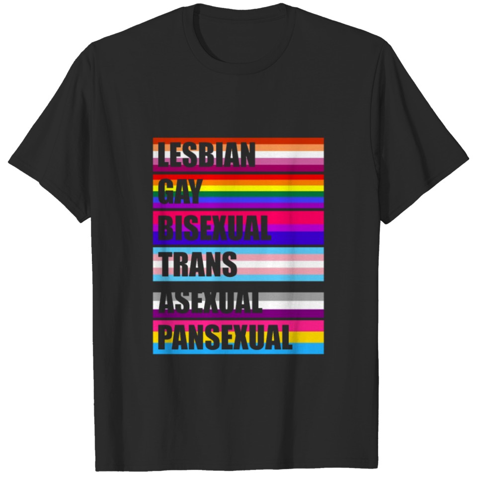 Lgbt Flags T-Shirt