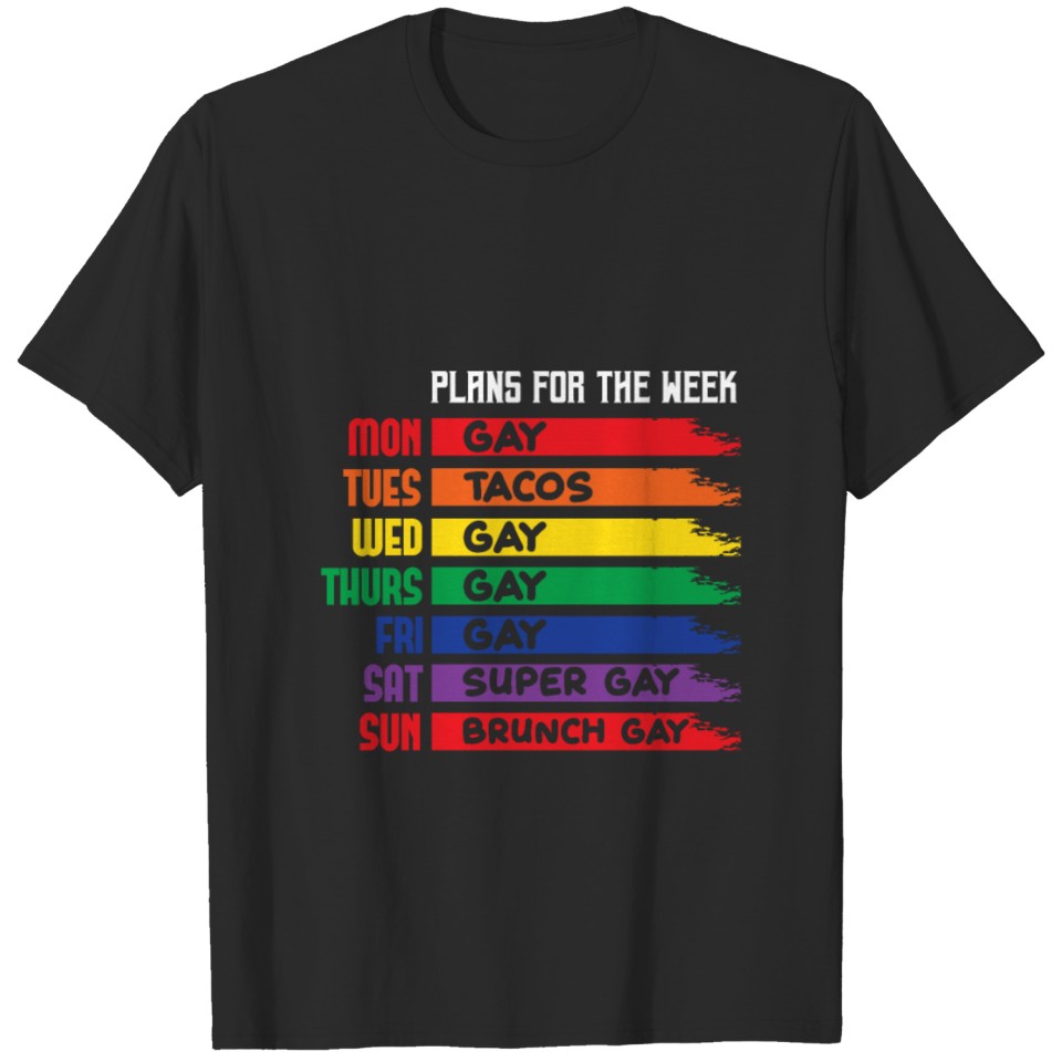 Lgbt Gay Lesbian Bi Transgender Rainbow Gift T-Shirt