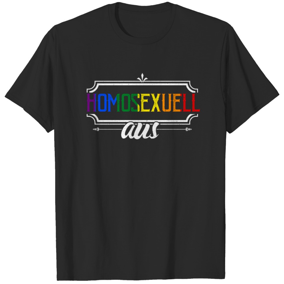 Lgbt Gay Lesbian Gift Funny Equal Rainbow Pride T-Shirt
