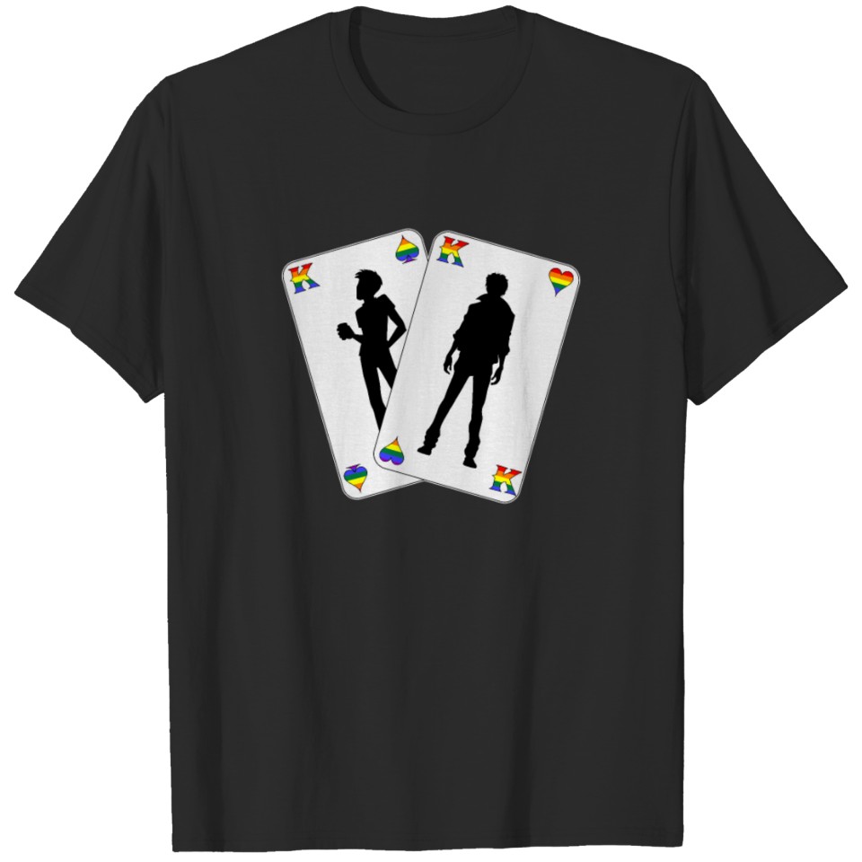 Lgbt Gay Poker Kings Pride Csd Queer Gift T-Shirt