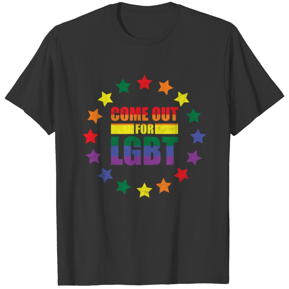 Lgbt Gay Pride Come Out T Shirts
