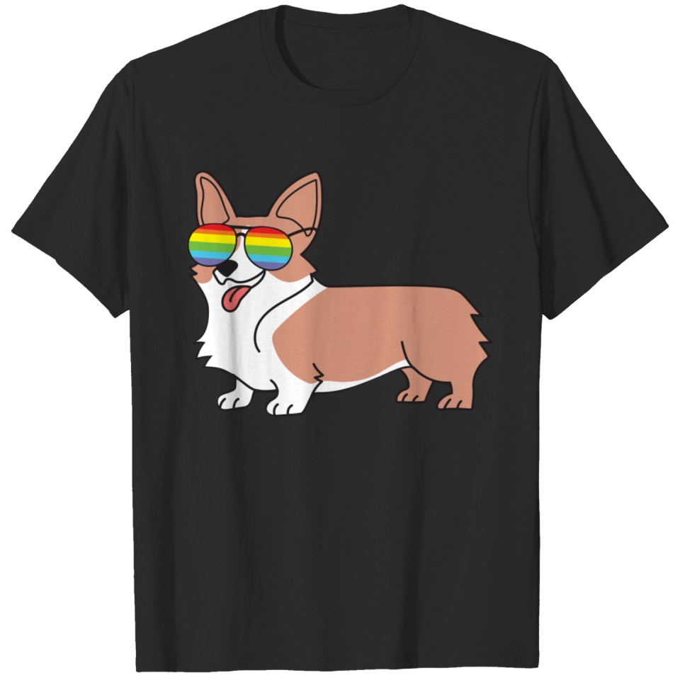 Lgbt Gay Pride Corgi Owner T-Shirt
