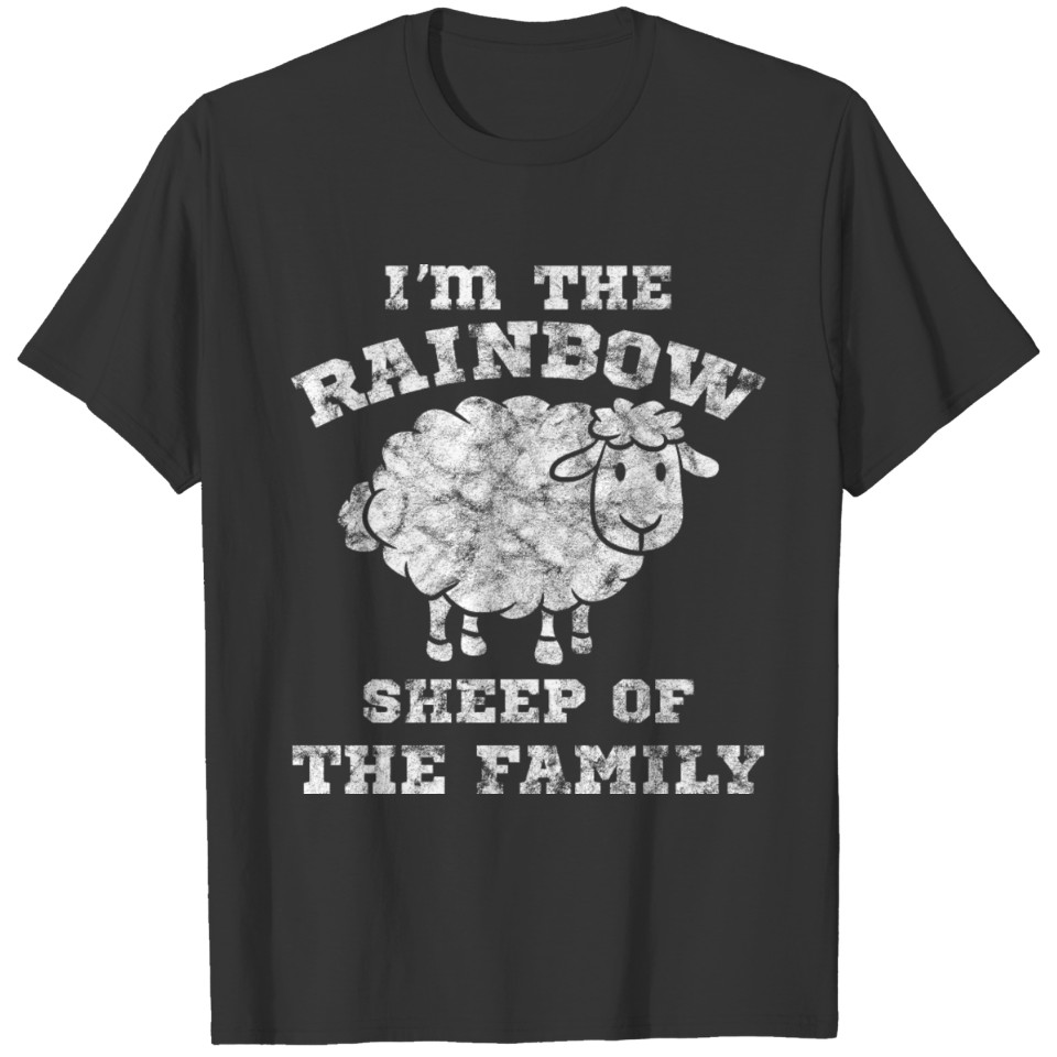 Lgbt Gay Pride Lesbian Rainbow Sheep Of The T Shirts