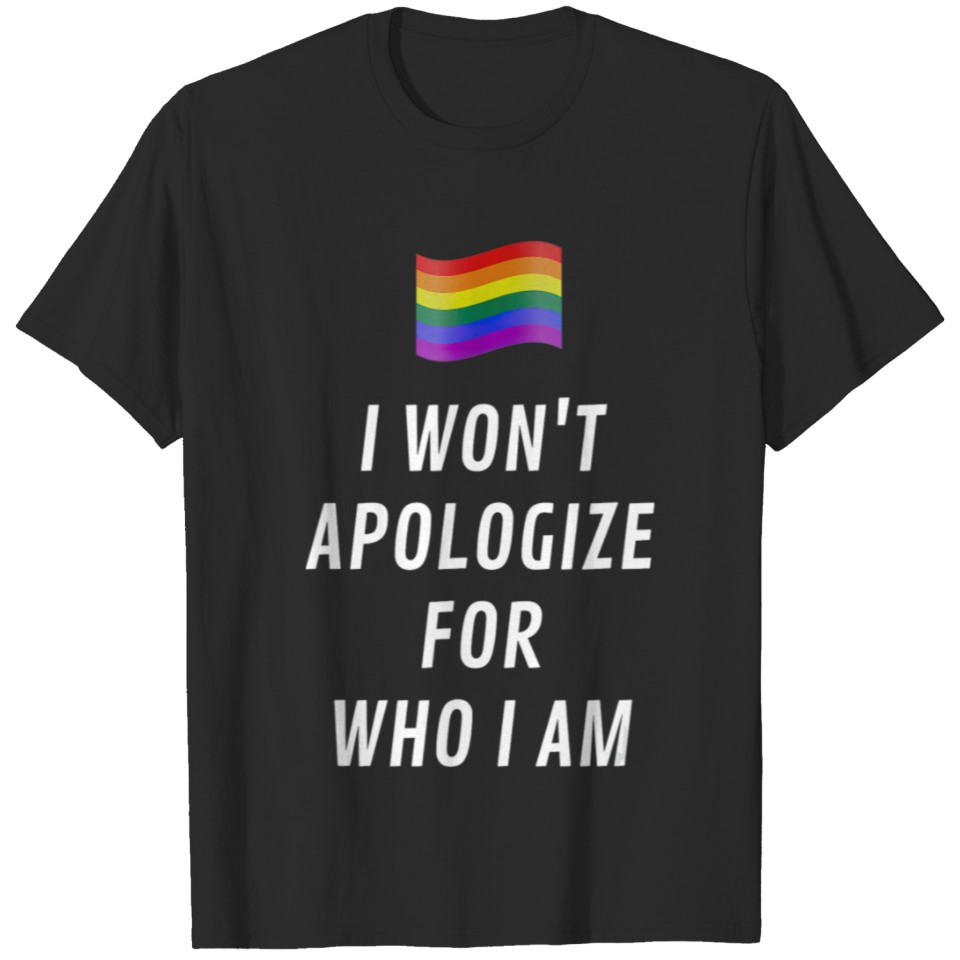 Lgbt Gay Pride Month Flag Lgbtq Awareness Gift T T-Shirt