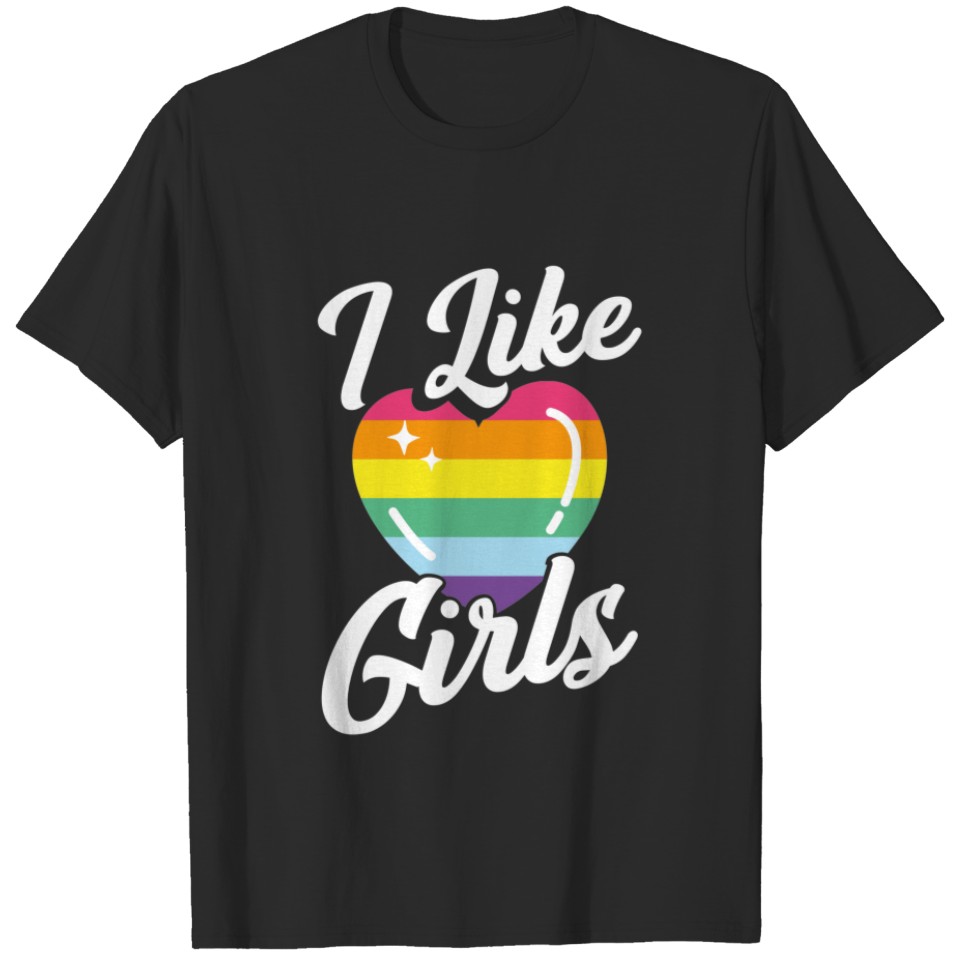 Lgbt Gay Pride Month I Like T-Shirt