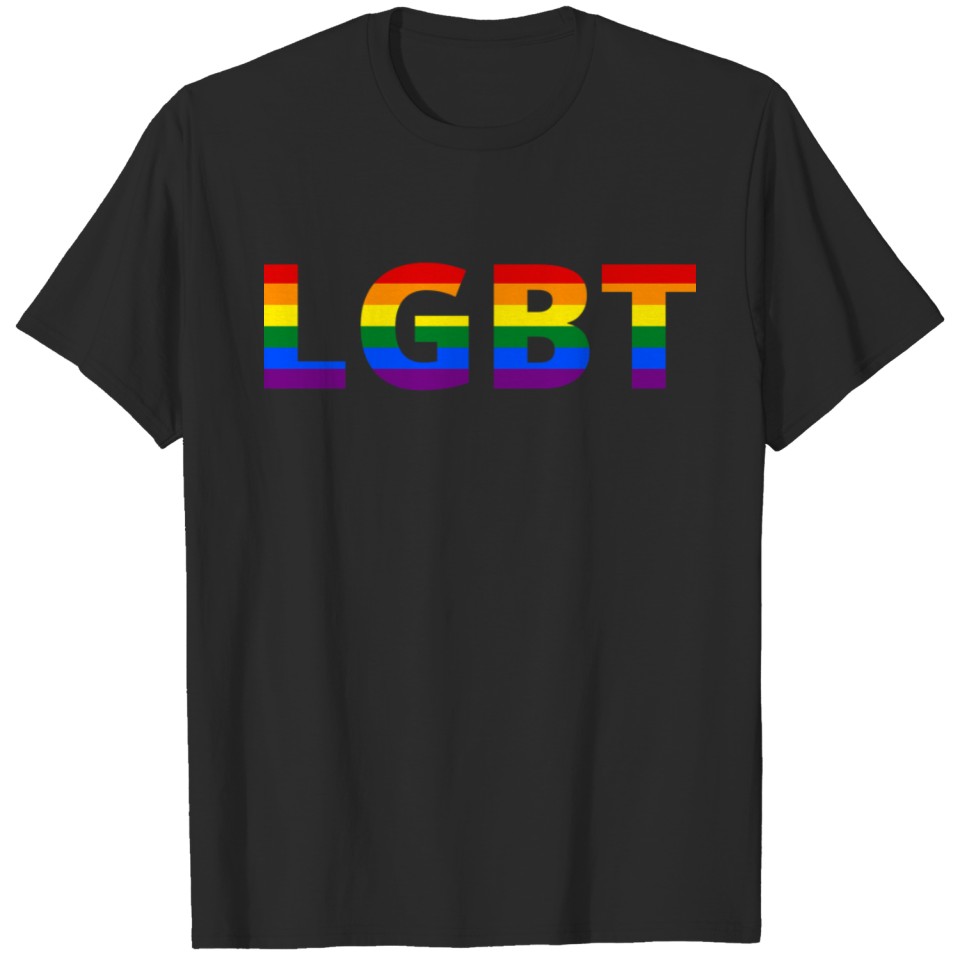 Lgbt Gay Pride Rainbow Flag Shirt T-Shirt
