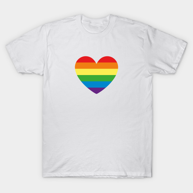 Lgbt | Gay Pride Rainbow Heart - Pride - T-Shirt