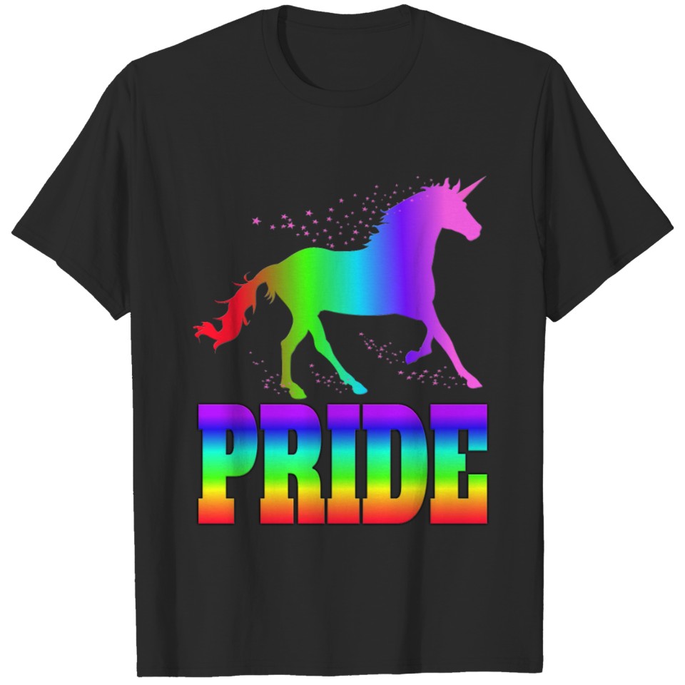 Lgbt Gay Pride Unicorn T-Shirt