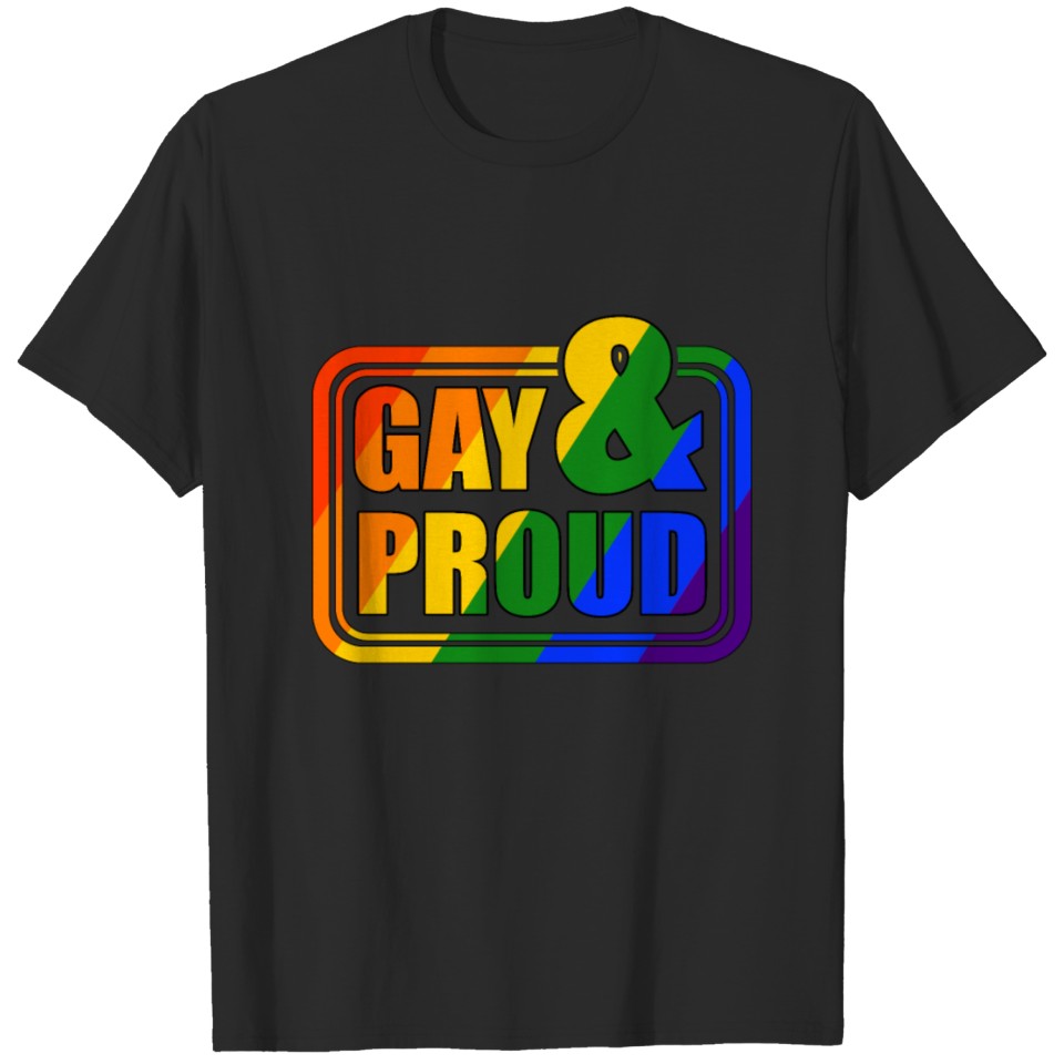 Lgbt Gay Proud Pride Coming Out Rainbow Csd T-Shirt