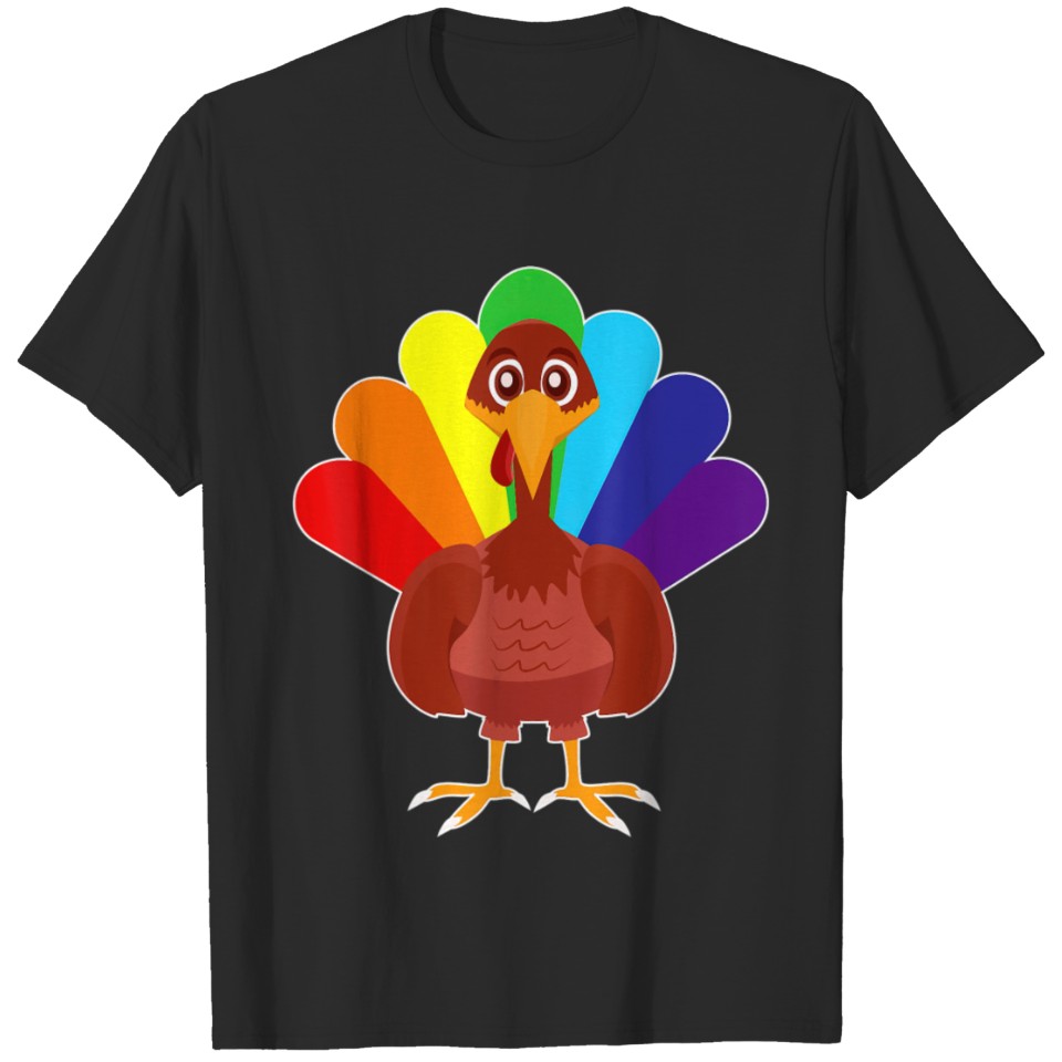 Lgbt Gay Turkey Pride Rainbow Clothes Outfit T-Shirt