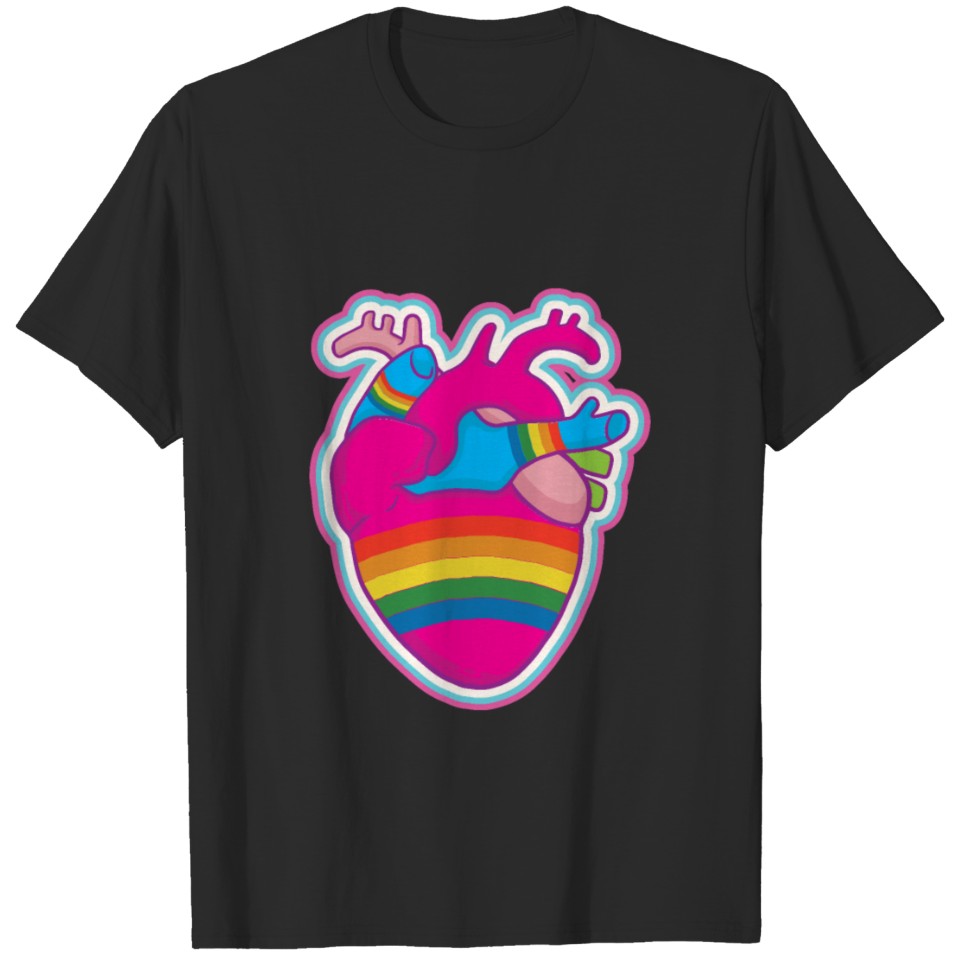 Lgbt Heart Of Pride T-Shirt
