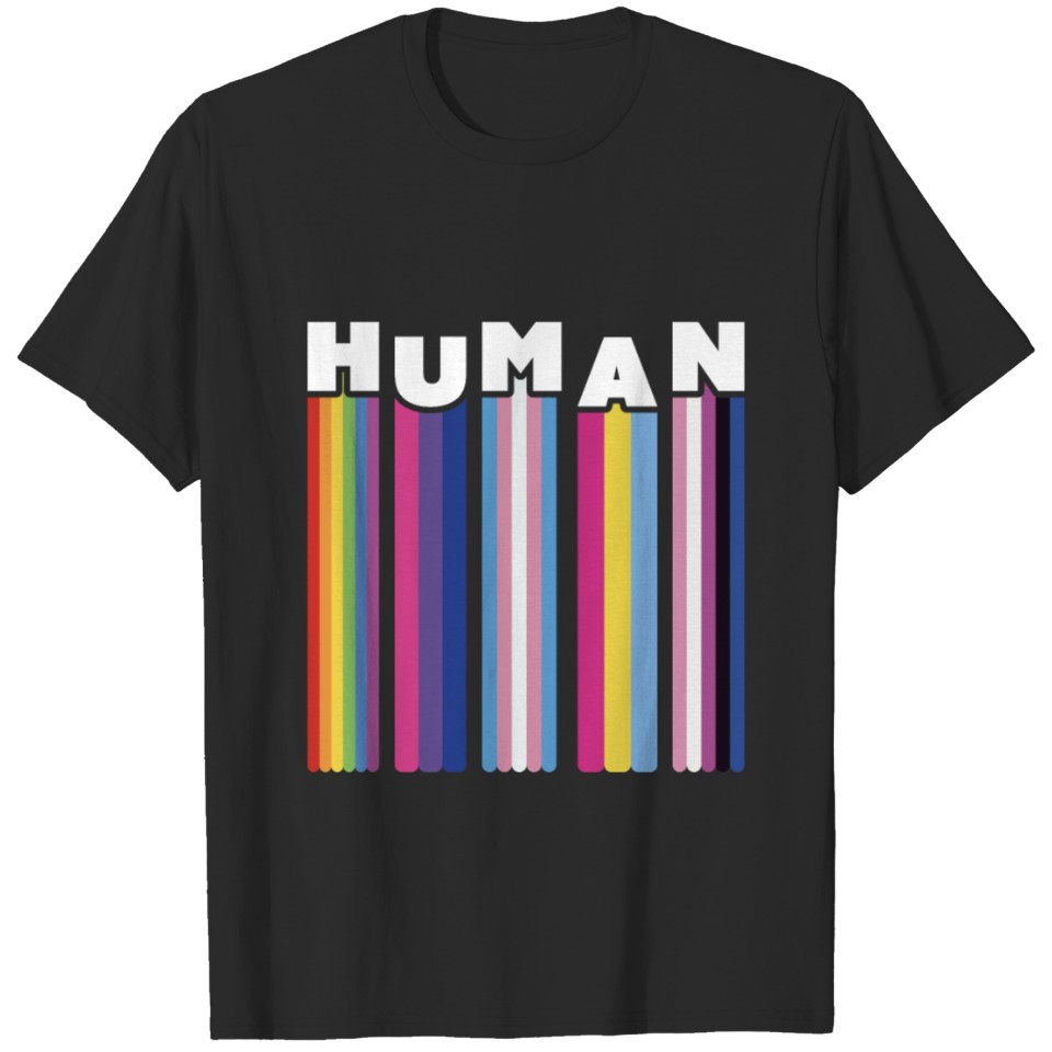 Lgbt Human Design For A Pride Ally T-Shirt