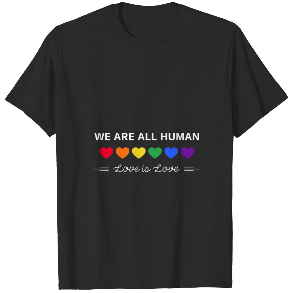 Lgbt Humans Love T-Shirt