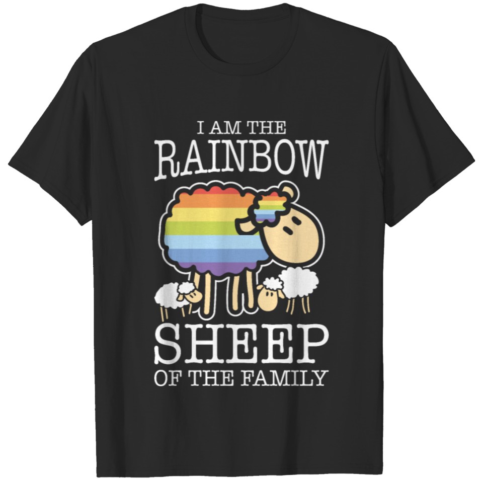 Lgbt I Am The Rainbow Sheep T-Shirt
