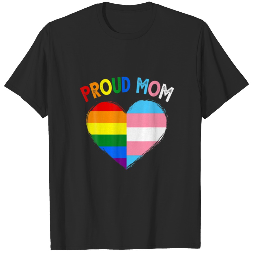 Lgbt Lesbian Gay Pride Proud Dad Lgbt Trans Pride T-Shirt