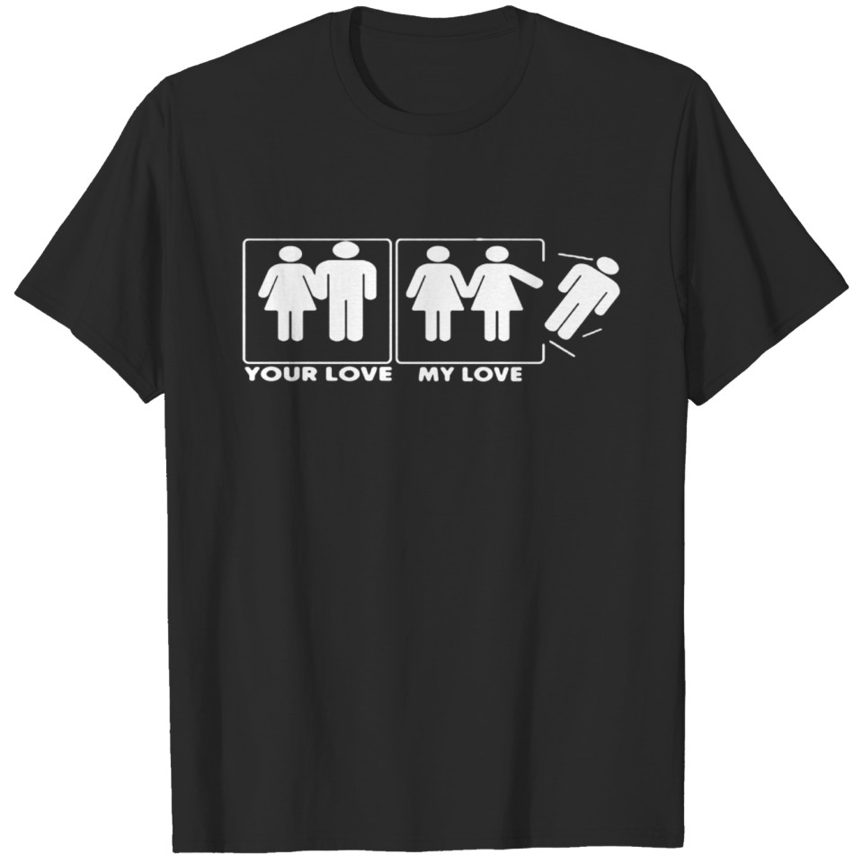 Lgbt Lesbian Solve Love Pride Shirt T-Shirt