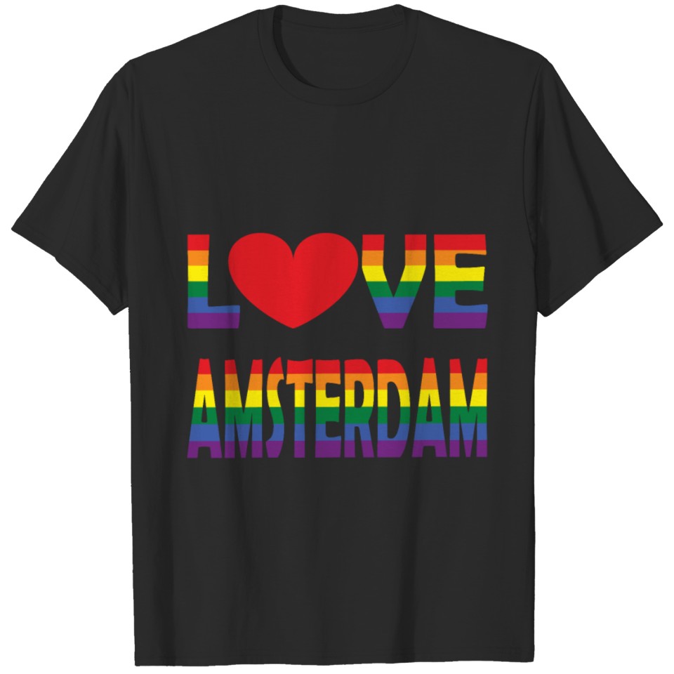 Lgbt Love Amsterdam T-Shirt