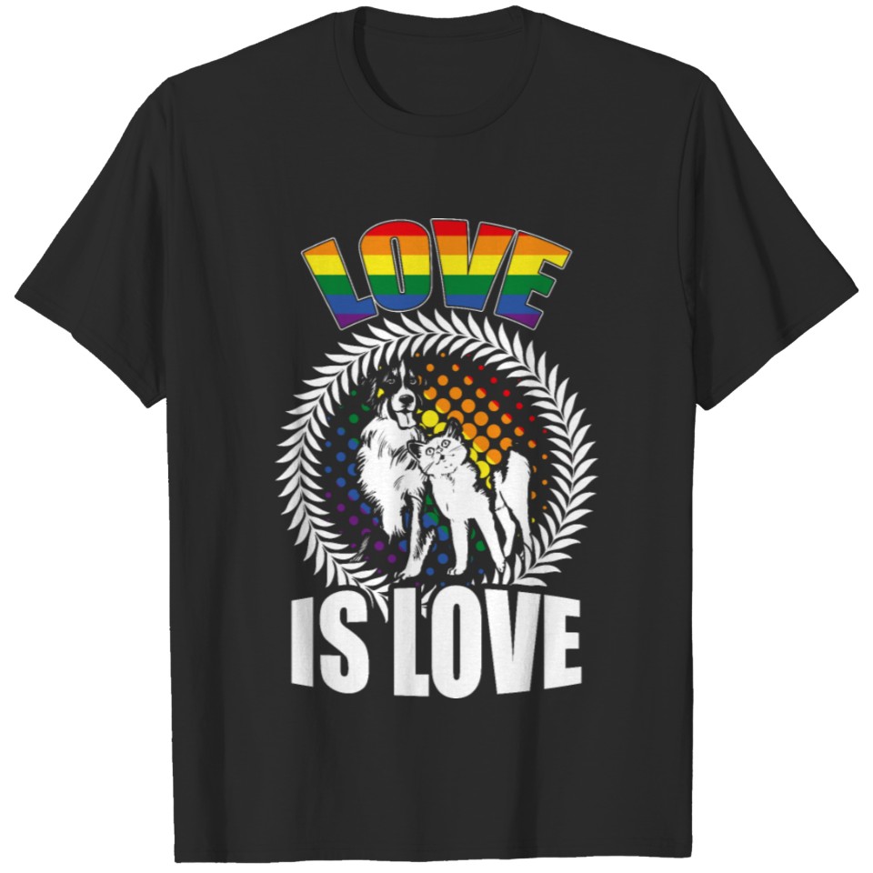 Lgbt Love Is Love T-Shirt