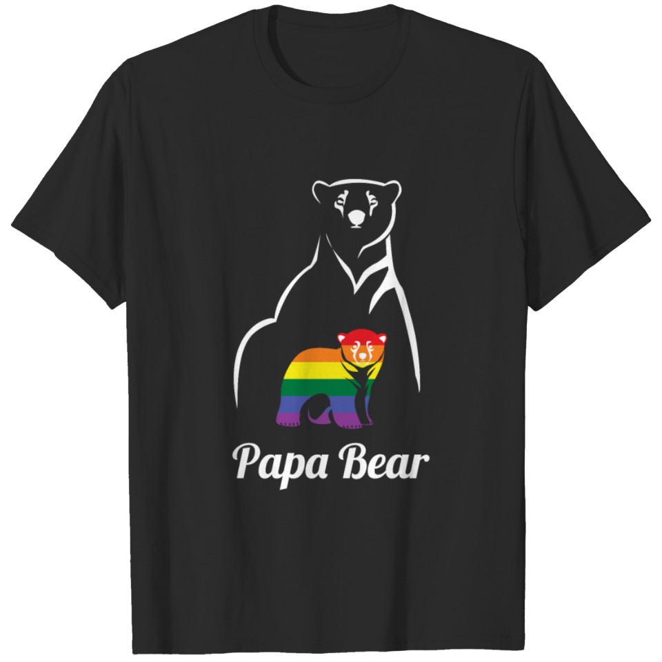 Lgbt Mama Bear T-Shirt Gay Pride Equal Rights T-Shirt