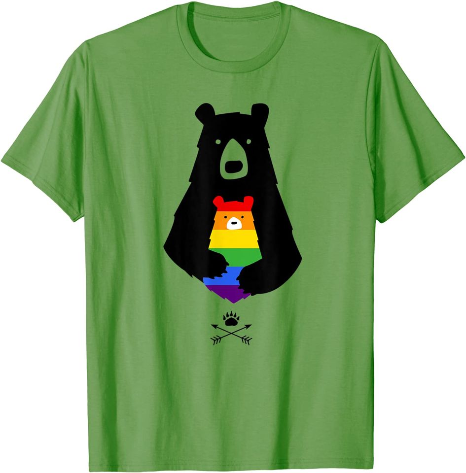 Lgbt Mom Mama Bear Lgbt Shirt Mothers T-Shirt