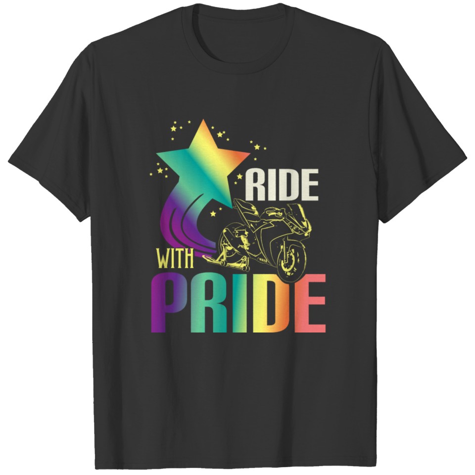 Lgbt Motorcycle Gift T Shirts