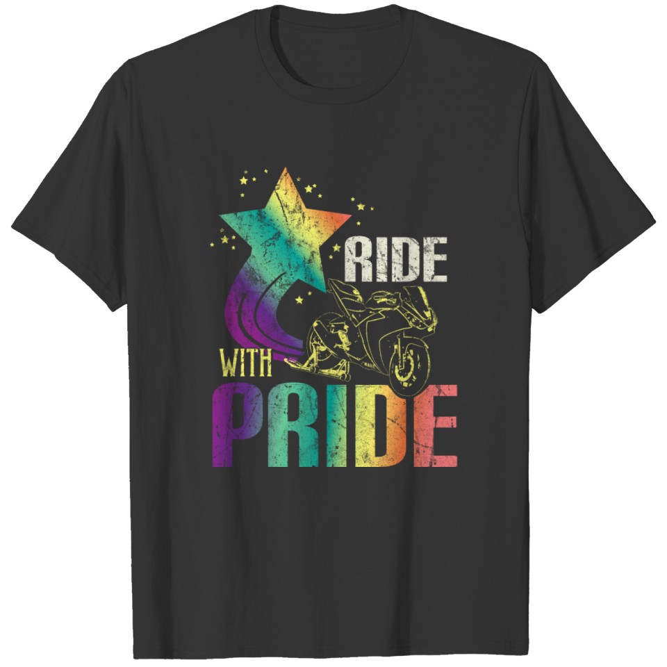 Lgbt Motorcycle T Shirts